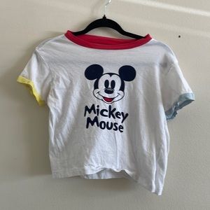 Crop Disney Top